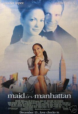 MAID IN MANHATTAN MOVIE POSTER (MV4) | eBay