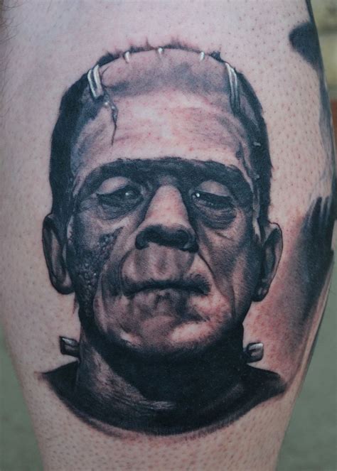 Frankenstein Tattoo by JamieMHenderson on DeviantArt | Frankenstein tattoo, Portrait tattoo ...