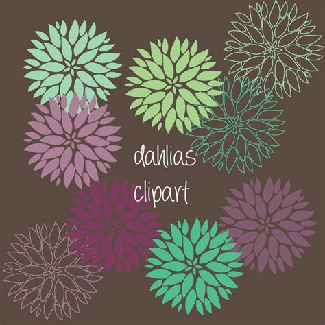 Free Dahlia Cliparts, Download Free Dahlia Cliparts png images, Free ...