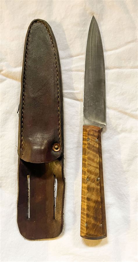 #102AD "Sheffield" Style Camp Knife — The Depot