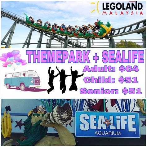 LEGOLAND THEME PARK + SEA LIFE, Tickets & Vouchers, Local Attractions & Transport on Carousell