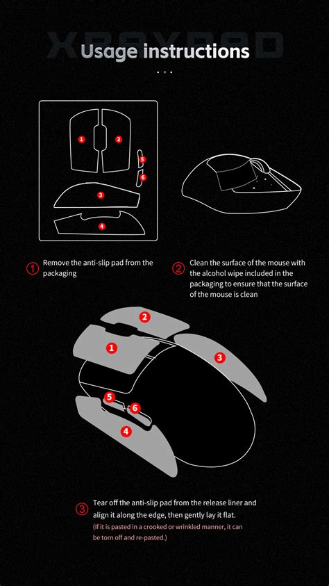 5 grip tape install instruction – X-Raypad