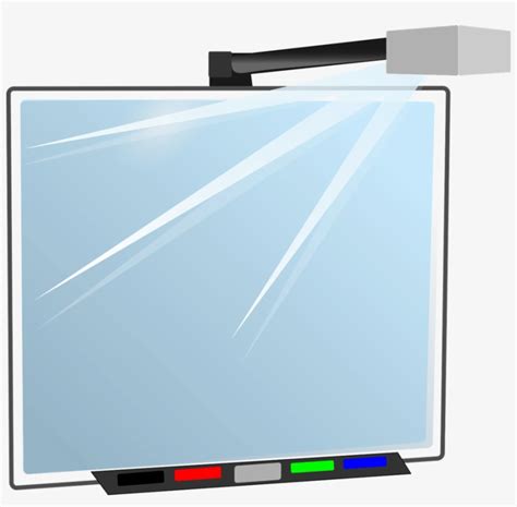 Interactive Board Clipart Interactive Whiteboard Clip - Clip Art Smart Board Transparent PNG ...