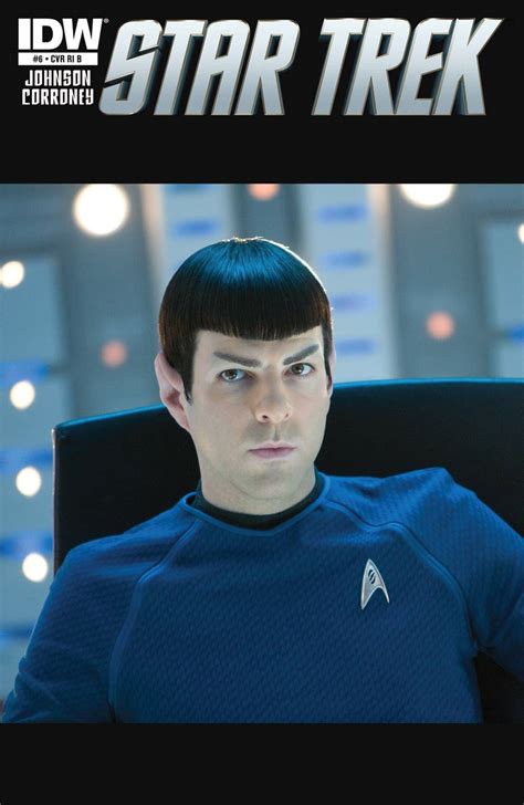 Star Trek Onoing #6 - Zachary Quinto's Spock Photo (29473239) - Fanpop