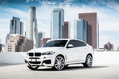 All White BMW X6 Customized with Parts and Improved Lighting | CARiD ...