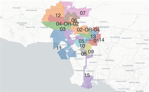 Commission Proposes New LA City Council District Map, But Council ...