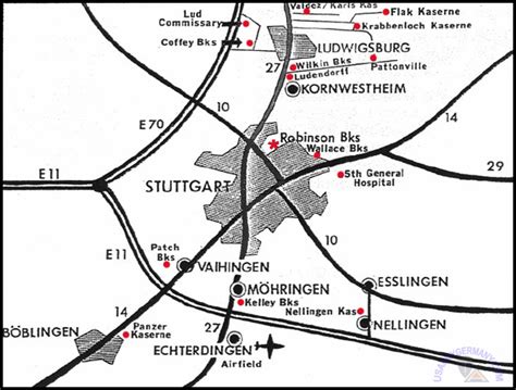 USAREUR Cities - Stuttgart 1967