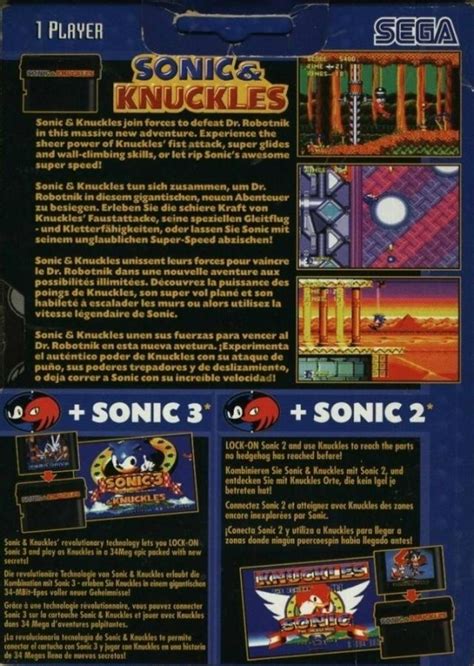 Sonic & Knuckles for Sega Genesis - Sales, Wiki, Release Dates, Review ...