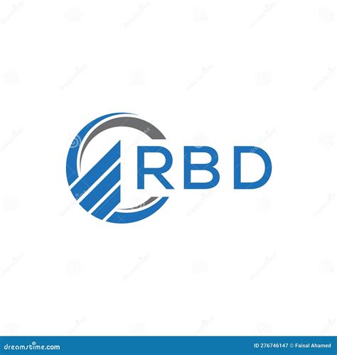 RBD Abstract Technology Logo Design on White Background. RBD Creative ...