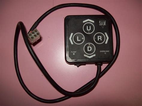 Find MEYER TOUCH PAD SNOW PLOW CONTROL 22154 MEYERS 6-PIN RECTANGLE ...