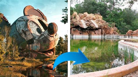 DISNEY HAS AN ABANDONED PARK AND DOESN'T WANT YOU TO SEE IT (With images) | Dark disney art ...