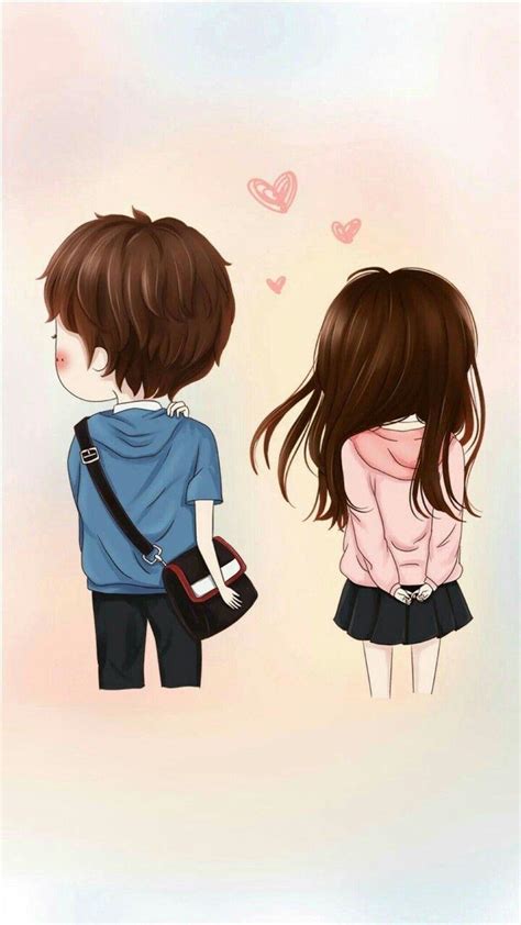 Cartoon aesthetic couple Wallpapers Download | MobCup