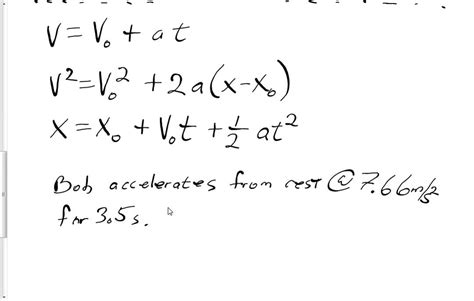 Kinematics Equations Physics 1 - Tessshebaylo