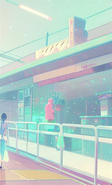 Vaporwave 90s Aesthetic 80s Retro Cyberpunk Illustration Artwork Vaporwave Illustration Anime ...