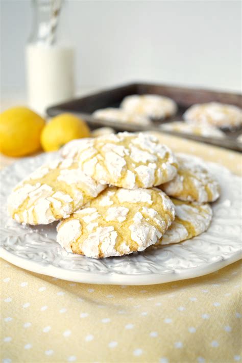 All Time Best Lemon Cookies Recipe with Cake Mix – Easy Recipes To Make at Home