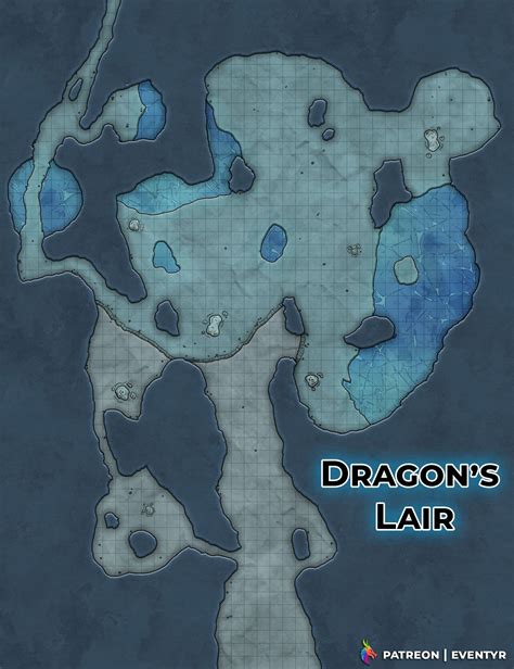 The Wyrm's Lie 5E Adventure + Free White Dragon Lair Map! - Eventyr Games