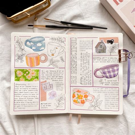 How To Create An Aesthetic Journal Layout Part 1 – MELLOW DAYS