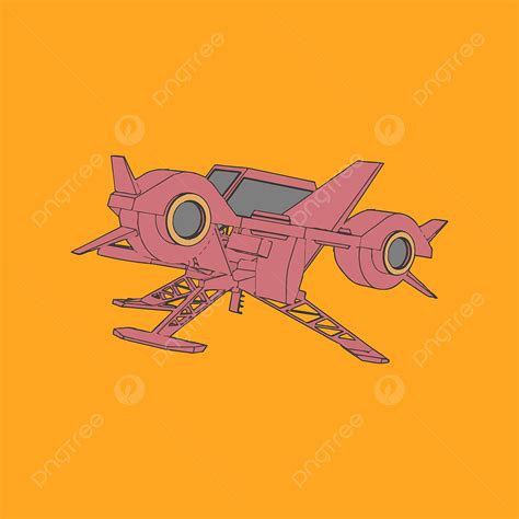 Spaceship Illustration Vector PNG Images, Vector Illustration Spaceship Cartoon, Spaceship ...