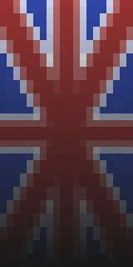 British Flag Minecraft Banner