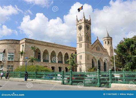 Barbados Parliament Building Editorial Photography - Image of national, centre: 110675682