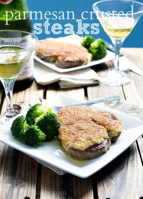 Parmesan Crusted Steaks | Recipe | Parmesan crusted, Parmesan crusted ...