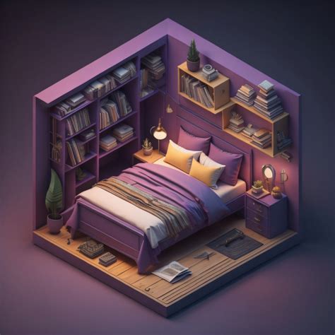 Cyberpunk Bedroom on Behance