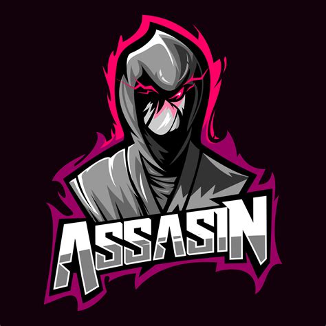 assassin mascot logo 5283098 Vector Art at Vecteezy