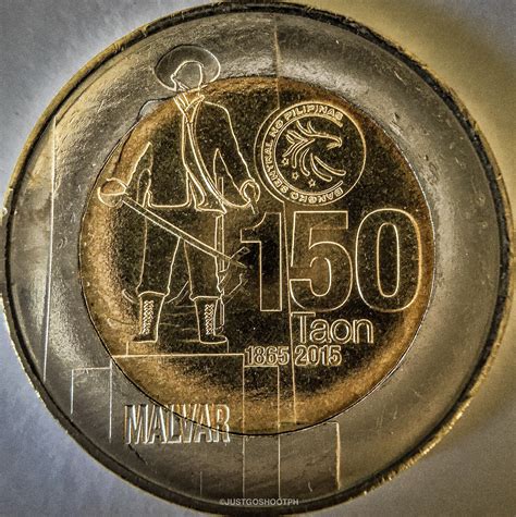 Miguel Malvar in a ten peso commemorative coin. : r/Philippines