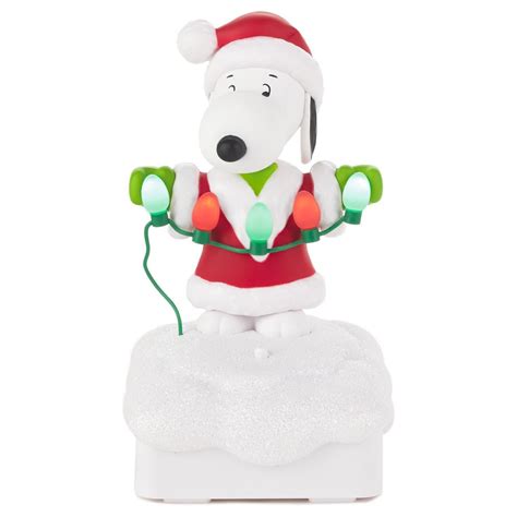 2015 Peanuts Gang Christmas Light Show - Hooked on Hallmark Ornaments