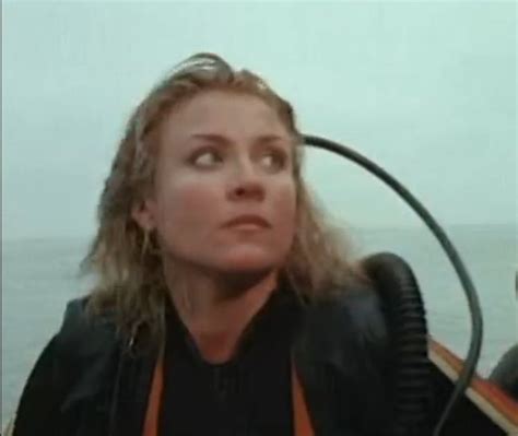 Simone Griffith in The Patriot (1986) | Scuba girl wetsuit