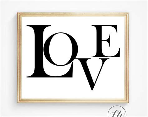 Love quote, wall quote, digital quote, love print, romantic art, love typography print ...