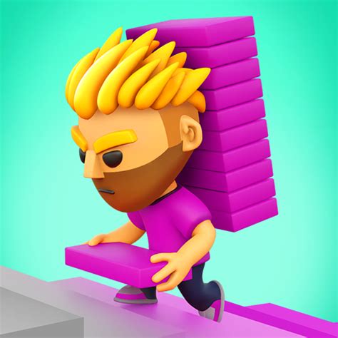 Stack Race Runner 3D: Run and stack blocks to win the race, Free games for kids, Free racing ...