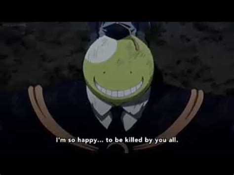 Assassination Classroom Sad Scene - YouTube