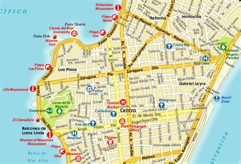 17 Best images about Maps of Mazatlan, Sinaloa, Mexico on Pinterest ...