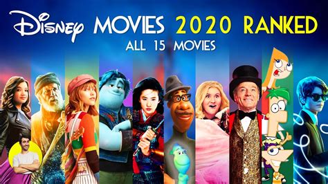 DISNEY MOVIES 2020 - All 15 Movies Ranked Worst to Best (including ...