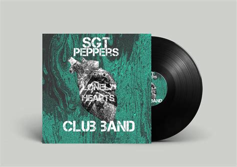 SGT PEPPER ALBUM COVER MOCKUPS on Behance