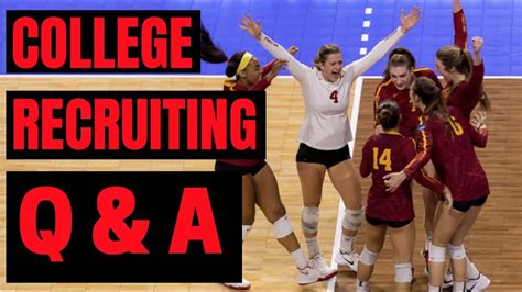 COLLEGE RECRUITING Q&A: Victoria Garrick USC Volleyball - YouTube