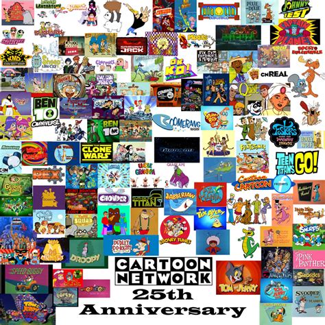 Cartoon Network 25th Anniversary Collage by ToonGamer23 on DeviantArt