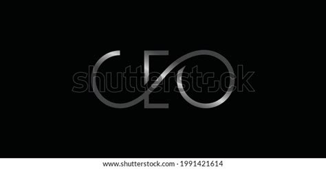 Ceo Logo Isolated On Black Background Stock Vector (Royalty Free) 1991421614 | Shutterstock