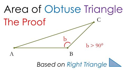 Area Of A Obtuse Triangle