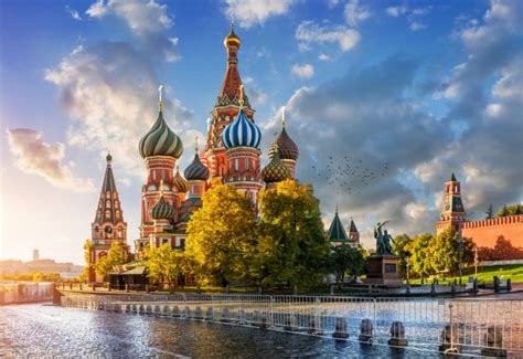 Moscow Cathedral Russia City Wallpaper Wall Mural