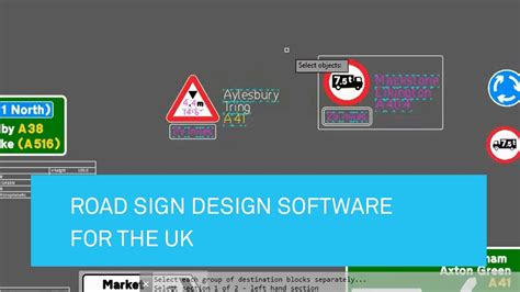 Road Sign Design Software for the UK - KeySIGN - YouTube