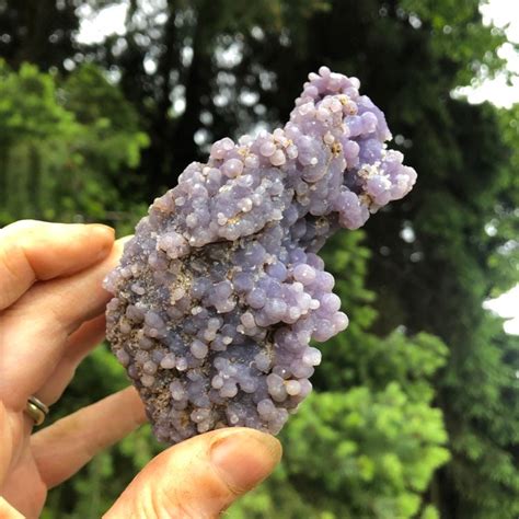 Botryoidal Grape Agate Crystal Cluster Specimen