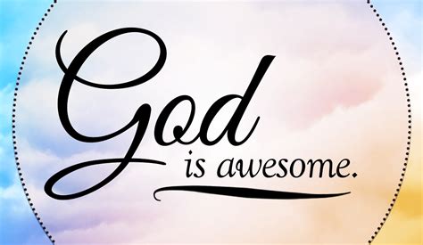 What are some ways God has been awesome for you? eCard - Free Facebook ...