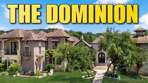 San Antonio's Dominion Community Offers Luxury Living At Its Finest ...