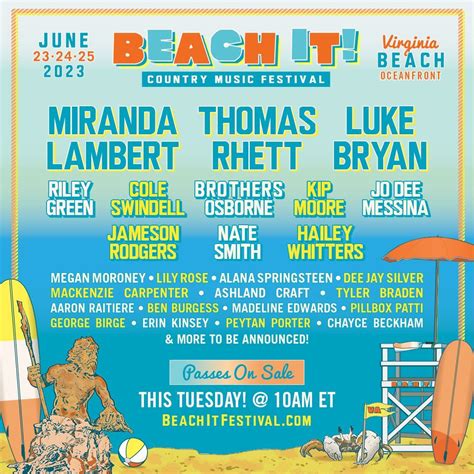 Live Nation Announces New Country Music Festival In Virginia Beach ...