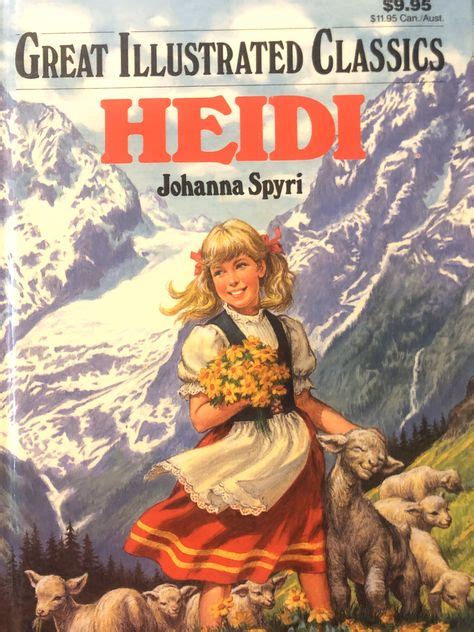 Heidi by Johanna Spyri....Vintage Children's Book......Illustrated Book...Swiss Alps Story in ...