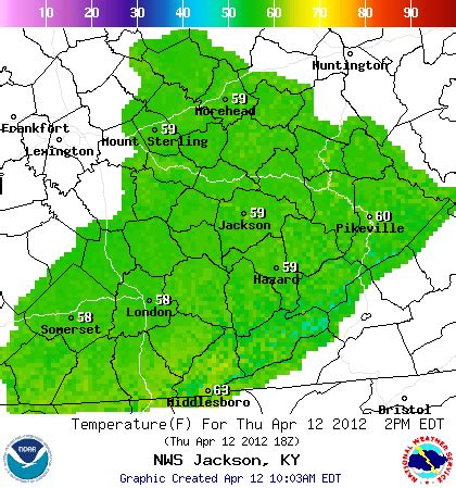 Hourly Weather Forecast Information