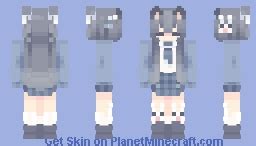 cat bunny girl Minecraft Skin