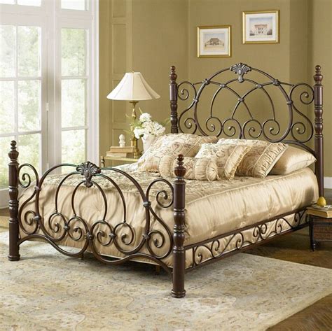 Romance the Bedroom with a Decorative Wrought Iron Bed | Wrought iron ...